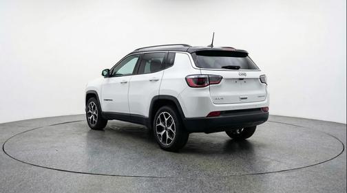 Bright White Clearcoat 2025 Jeep Compass Limited