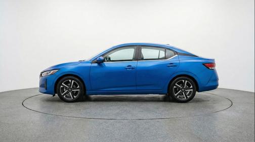 Electric Blue Metallic 2025 Nissan Sentra SV