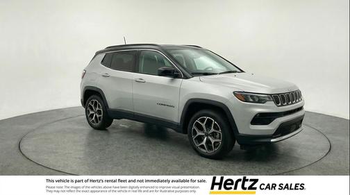 Silver Zynith Metallic Clearcoat 2025 Jeep Compass Limited