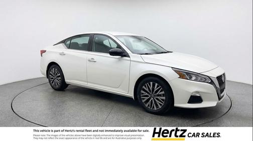 Glacier White 2025 Nissan Altima SV FWD