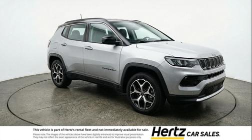 Silver Zynith Metallic Clearcoat 2025 Jeep Compass Limited