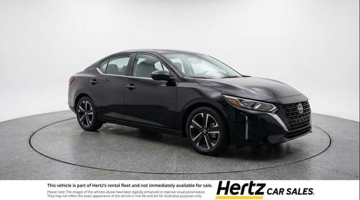 Super Black 2025 Nissan Sentra SV