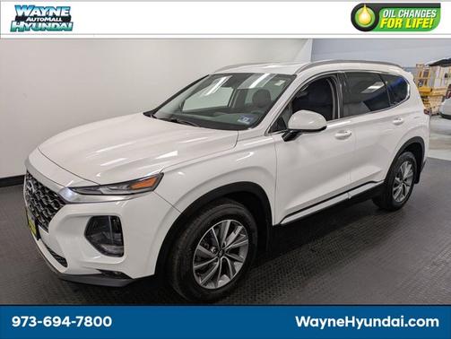 Quartz White 2020 Hyundai SANTA FE SEL 2.4