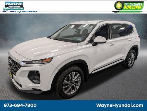 Quartz White 2020 Hyundai SANTA FE SEL 2.4