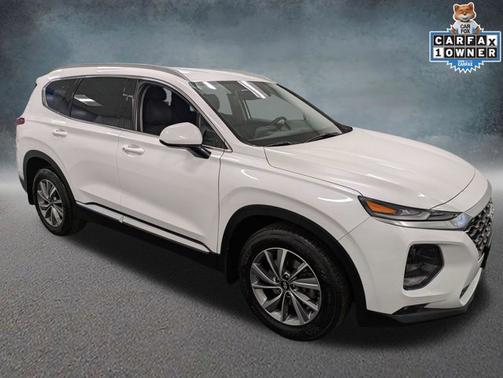 Quartz White 2020 Hyundai SANTA FE SEL 2.4