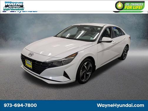 Quartz White 2023 Hyundai ELANTRA SEL