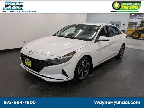 Quartz White 2023 Hyundai ELANTRA SEL