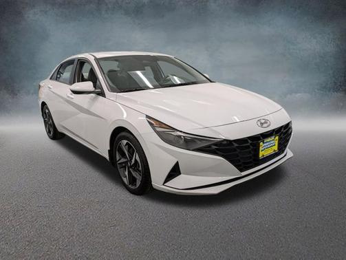 Quartz White 2023 Hyundai ELANTRA SEL