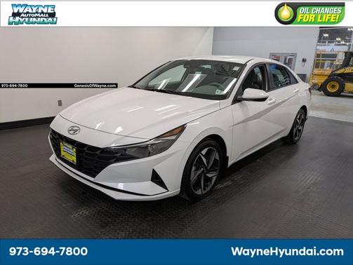 Quartz White 2023 Hyundai ELANTRA SEL