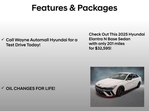2025 Hyundai ELANTRA N Base