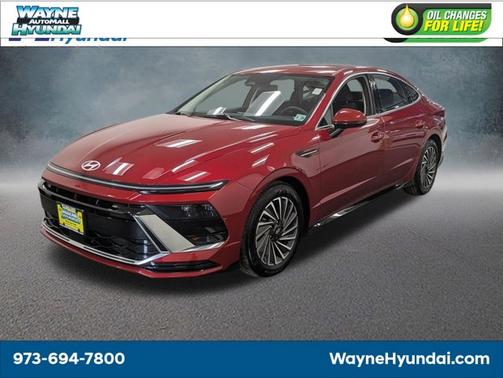 Ultimate red 2024 Hyundai SONATA Hybrid SEL