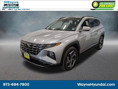 Shimmering Silver 2024 Hyundai TUCSON Hybrid Limited