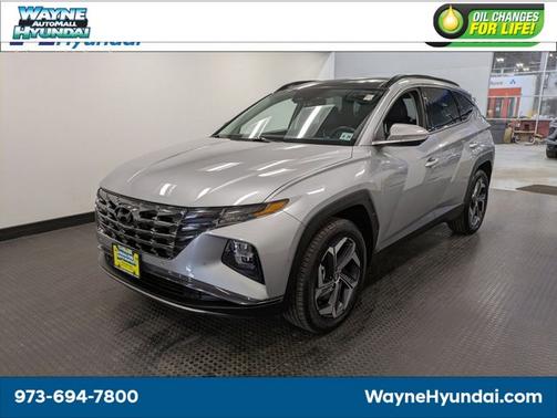 Shimmering Silver 2024 Hyundai TUCSON Hybrid Limited
