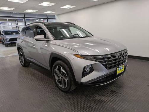 Shimmering Silver 2024 Hyundai TUCSON Hybrid Limited