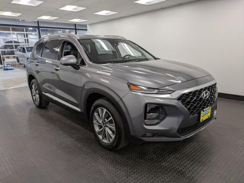 Machine Gray 2020 Hyundai SANTA FE SEL 2.4