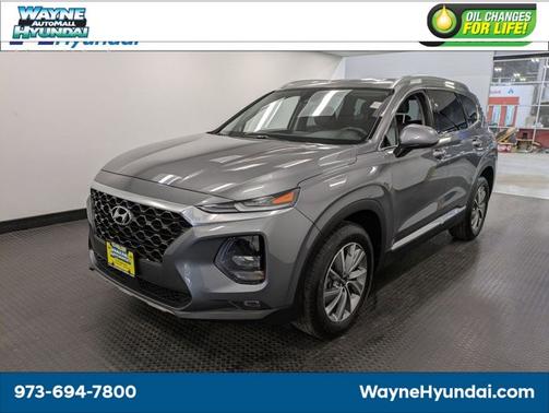 Machine Gray 2020 Hyundai SANTA FE SEL 2.4