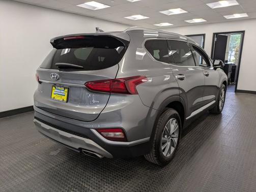 Machine Gray 2020 Hyundai SANTA FE SEL 2.4