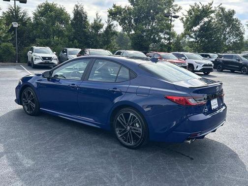 Blue 2025 Toyota Camry XSE