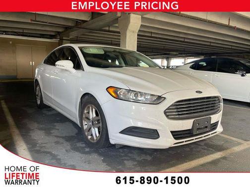 Oxford White 2015 Ford Fusion SE