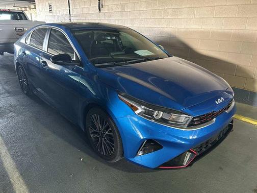 Sporty Blue 2022 Kia Forte GT-Line