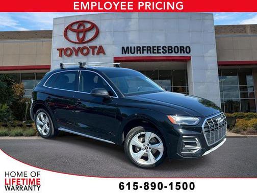 Black 2021 Audi Q5 45 Prestige