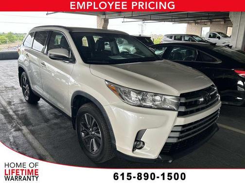 Blizzard Pearl 2019 Toyota Highlander XLE