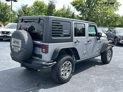 Billet Silver Metallic Clearcoat 2015 Jeep Wrangler Unlimited Rubicon