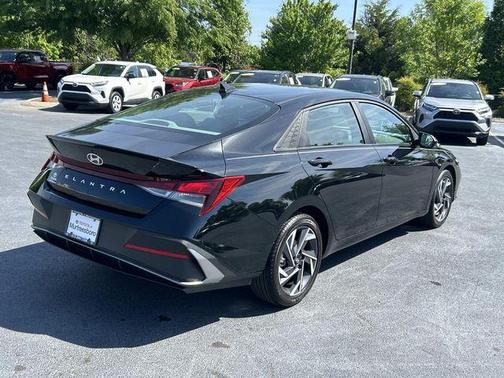 Abyss Black 2025 Hyundai ELANTRA Sport