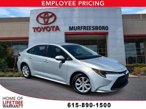 Classic Silver Metallic 2025 Toyota Corolla LE