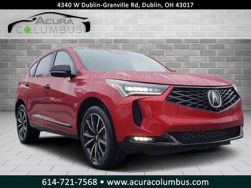 Performance Red Pearl 2026 Acura RDX A-Spec Advance Package
