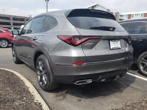 Liquid Carbon Metallic 2024 Acura MDX A-Spec