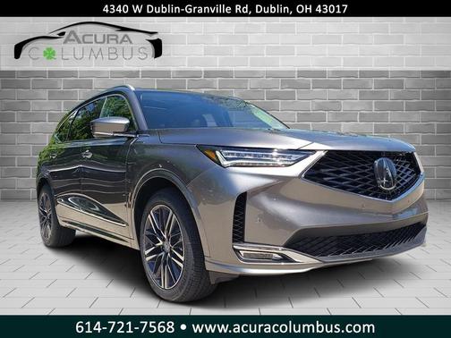 Liquid Carbon Metallic 2026 Acura MDX Advance Package