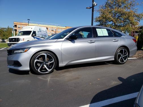 Lunar Silver Metallic 2021 Honda Accord Sport 2.0T