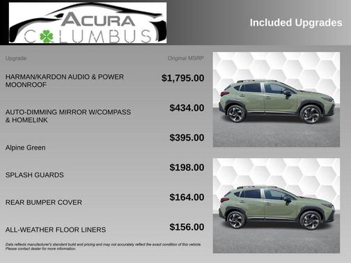 Alpine Green 2025 Subaru Crosstrek Limited