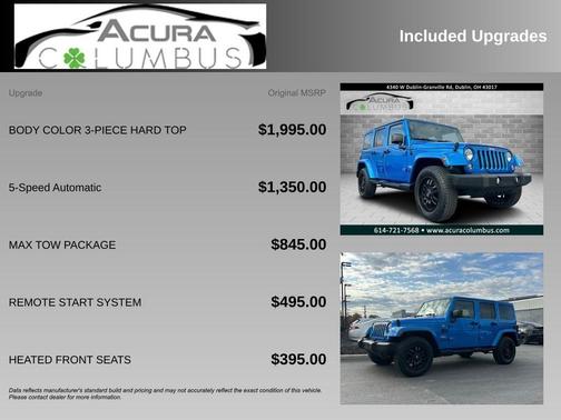 2015 Jeep Wrangler Unlimited Sahara