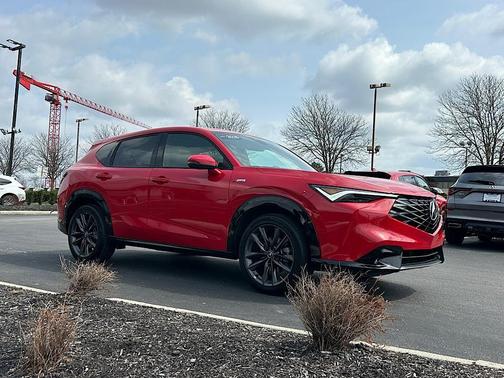 Milano Red 2025 Acura ADX A-Spec