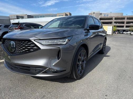 Liquid Carbon Metallic 2024 Acura MDX A-Spec