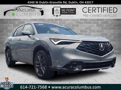 Urban Gray Pearl 2025 Acura ADX A-Spec