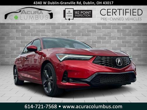 Performance Red Pearl 2023 Acura Integra A-Spec