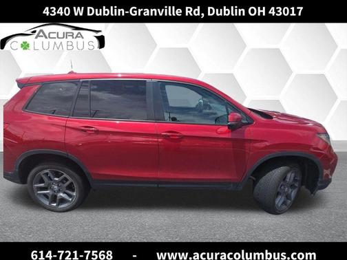 Radiant Red Metallic II 2023 Honda Passport EX-L