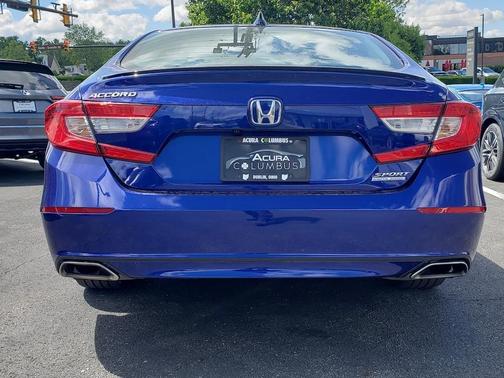 Still Night Pearl 2022 Honda Accord Sport SE