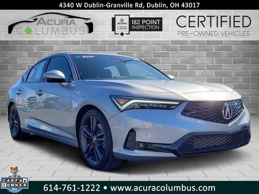 Lunar Silver Metallic 2025 Acura Integra A-Spec