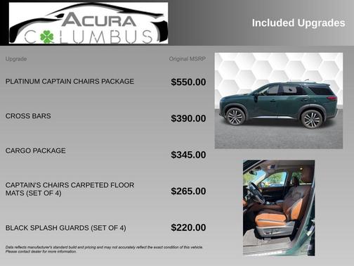 Obsidian Green 2023 Nissan Pathfinder Platinum
