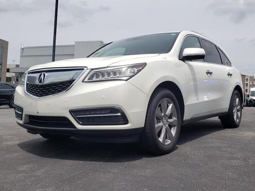 White Diamond Pearl 2016 Acura MDX 3.5L
