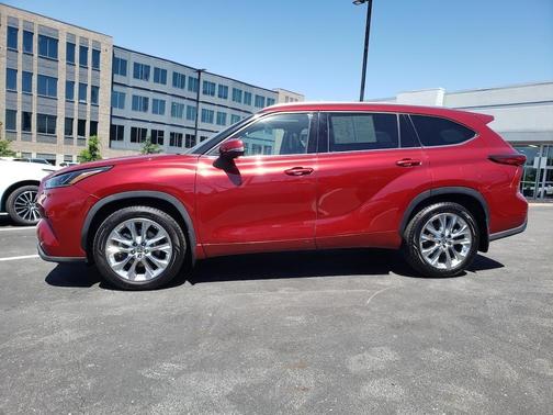 Ruby Flare Pearl 2021 Toyota Highlander Limited