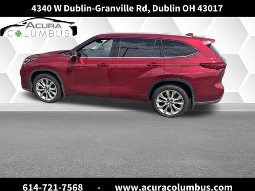 Ruby Flare Pearl 2021 Toyota Highlander Limited
