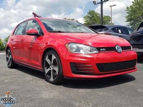 Tornado Red 2016 Volkswagen Golf GTI 2.0T S 4-Door