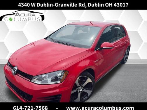 Tornado Red 2016 Volkswagen Golf GTI 2.0T S 4-Door
