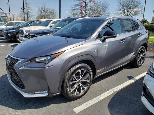 Nebula Gray Pearl 2016 Lexus NX 200t F Sport