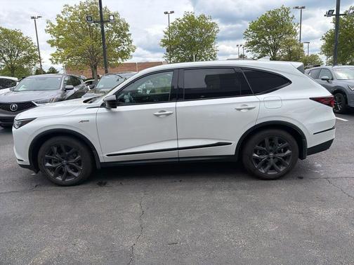 Platinum White Pearl 2022 Acura MDX A-Spec